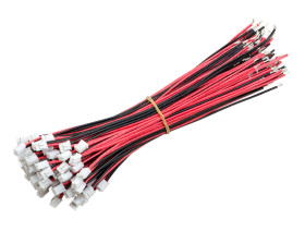 JST-PH Jumper Assembly (2 Wire) - Pack of 100 [Discontinued]