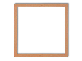 DECO Ramka wypełniająca 1 pojedyncza złoty metalik 8DRW-1 KARLIK