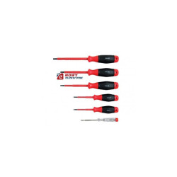 Zestaw wkrętaków izol.6szt GEKO wkr. izolowane 1000V