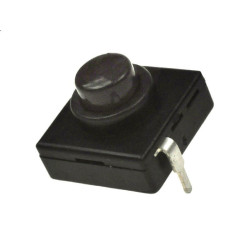Mikroswitch PB11D01 ON-OFF 1Tor czarny, bez podświetlenia