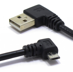 KABEL MICRO KĄTOWY - USB KĄTOWY 3M DSF654 VITALCO