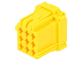 Złącze Automotive MCP żeńskie żółte 9-PIN 8-968971-1