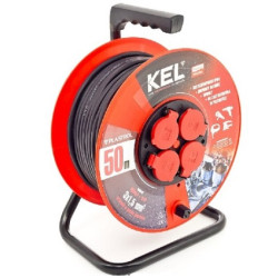 Przedł.bębn. GUMA 40m 4gn OW 3x1,5 W-97056 KEL P