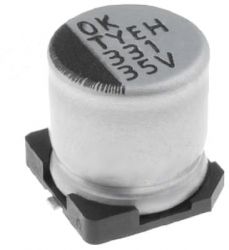 KE 350UF 35V 10X10 KONENS.SMD