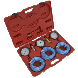 Sealey VS932 HGV Air Brake Test Gauge Set 3pc