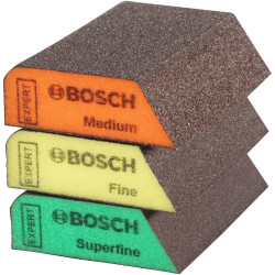 Bosch 2608621924 EXPERT Flex S473 foam grinding plate 98x120x13mm Medium