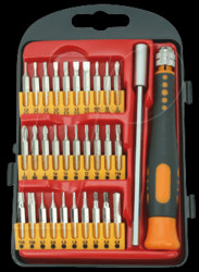 STD-6010 Screwdriver micro-bit set, 30 piece