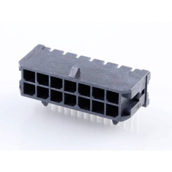 Molex 430451400 Micro-fit Right-angle Header 3mm Pitch 14 Pins