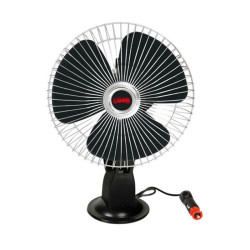 Wentylator samochodowy 24V 8" (*) wiatrak z przyssawką LAMPA