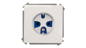 Simon Basic Gniazdo Pojedyncze Data Z/U 16A Ip20 Z Kluczem Uprawniającym...