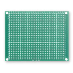 Single-sided prototype PCB 7x9 cm