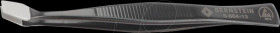 5-864-13 SMD tweezers, flat, angular, curved, 105 mm, ESD