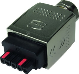 Connector kit, 5 pole, IP65/IP67, 09354340401