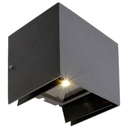 Deko Light 731100 Arcturus II LED Wall Light 6W Adjustable Graphite Grey