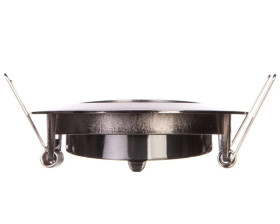 Sufitowa oprawa punktowa PORTO-K, IP20, okrągła, czarny chrom, z regulacją kąta, TYP 5515