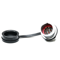 Złącze okrągłe 7-pinowe M20 Montaż przedni Gniazdo RS PRO Męski IP67 SF20