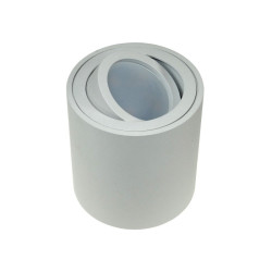 Oprawa sufitowa FEBE White okr. ruchoma okrągła aluminium 80x84mm