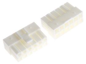 Obudowa złącza 12-pinowe 2-rzędowe raster: 6.2mm JST Męski Montaż na kablu VL Styk żeński serii VL