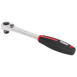 Sealey AK8982 Ratchet Wrench 1/2&quot;Sq Drive Compact Head 72-Tooth Flip Reverse