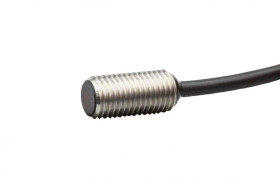 Czujnik indukcyjny krótki M8x1 dł:16mm 10-30VDC 200mA Sn:1,5mm PNP NO kabel 2m IP67 stal nierdzewna IB0801A4