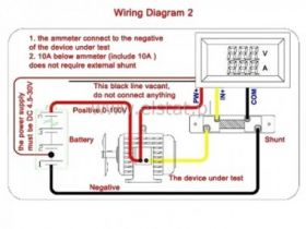 Moduł woltomierz 0-100V amperomierz do 100A; DC