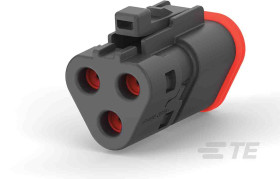 Złącze samochodowe 3-pinowe Deutsch 2-rzędowe Męski 13A DEUTSCH DT Obudowa złącza samochodowego