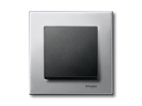 MERTEN SYSTEM M Klawisz pojedynczy z polem opisowym antracytowy MTN433314 SCHNEIDER ELECTRIC