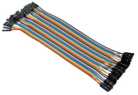 40pcs Dupont Female to Female 20cm Jumper Wire Connectors