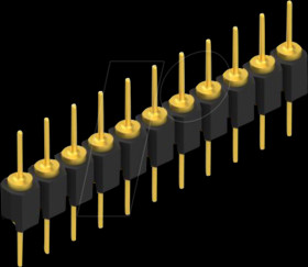 MK 05 11 G Pin header, 1-row, 1 x 11 - 2.54 mm