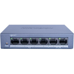 SWITCH POE 4XPOE + 2 X UPLINK HIKVISION