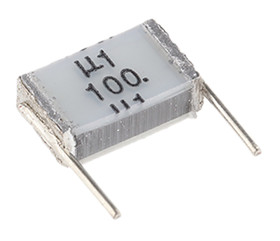 Kondensator foliowy 100nF 63 V ac, 100 V dc EPCOS Poliester rozstaw: 7.5mm THT ±10