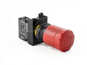 Przycisk dłoniowy bezpieczeństwa, grzybek 30mm