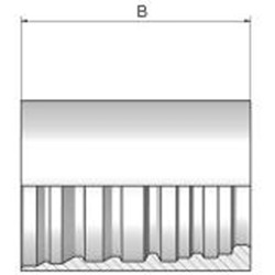 Złączka hydrauliczna, Stal