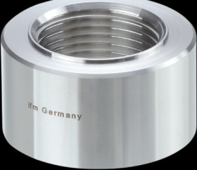 Weld-in adapter, 16 bar/1.6 MPa, G 1, Ø 50 mm for process sensors, E30498