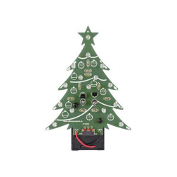 Blue Electronic Christmas Tree Soldering Kit WSSA100B
