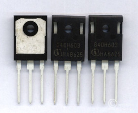 IGW40N60H3 IGBT 80A 600V 306W (80/40/160A) TO-247 TRANZYSTOR