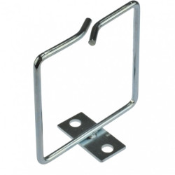 Haczyk organizer do szaf RACK 19" 80x80mm centralny NEKU