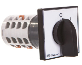 Łącznik krzywkowy 0-1-2 3P 16A IP65 z płytką Łuk E16-32 951631