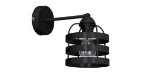 Kinkiet Lars Black 1Xe27 Mlp797 Milagro