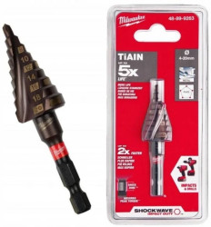 WIERTŁO WIELOSTOPNIOWE UDAR 4-20MM