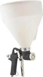 Pistolet do farb strukturalnych 6 litrów 3.5 bar dysze w komplecie 4, 6, 8mm 75M220