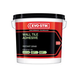 Evo-Stik 30811581 Instant Grab Wall Tile Adhesive 1 Litre