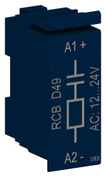 Tłumik przepięć WEG do Styczniki od CWB9 do CWB38 (cewka AC) Blok RC tłumienia zakłóceń Wtyk