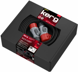 Przedł. SIŁOWY KERG 5G1.5/16A 30M CZARNY H05RRF guma EPR