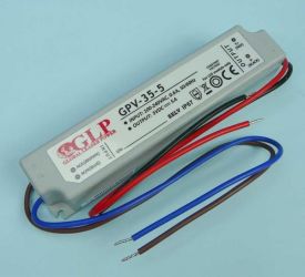 5V/5,00A/35W GPV-35-5 LED IP67 PLASTIC