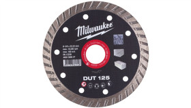 Tarcza Diamentowa Tnąca Dut 125X22,2Mm Uniwersalna Milwaukee