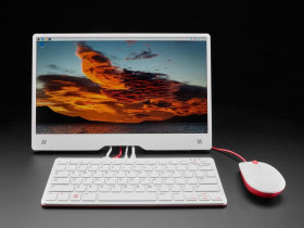 Adafruit Raspberry Pi Monitor - Red and White Colorway