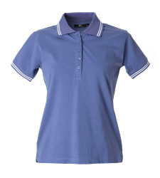 MINORCA LIGHT VIOLET POLO DONNA M/CORTA