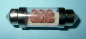 SV-8,5 12V 36mm RED 6xLED