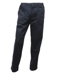 Spodnie robocze Damski, W: 30cal, L: 31cal, kolor: Granatowy, materiał: Bawełna, poliester, Regatta Professional 30cal